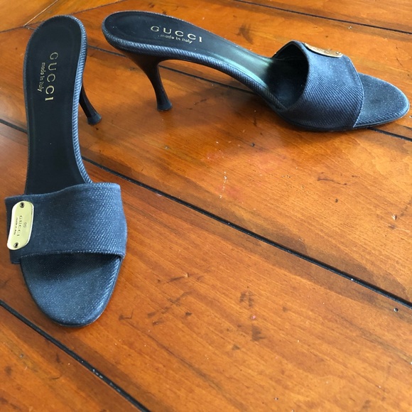 gucci heel slides